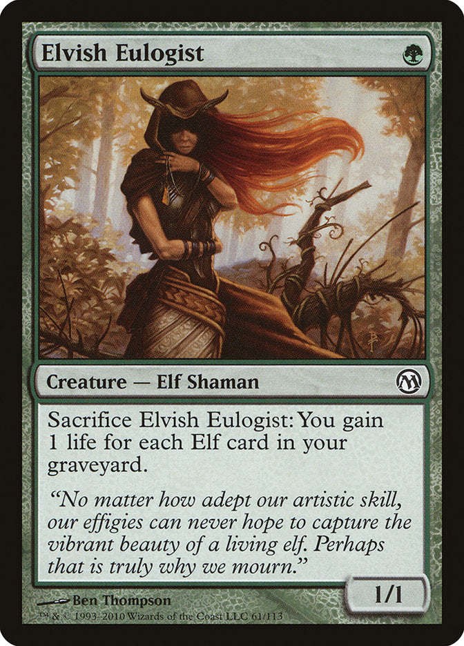 Elvish Eulogist [Duels of the Planeswalkers] | Good Games Adelaide SA