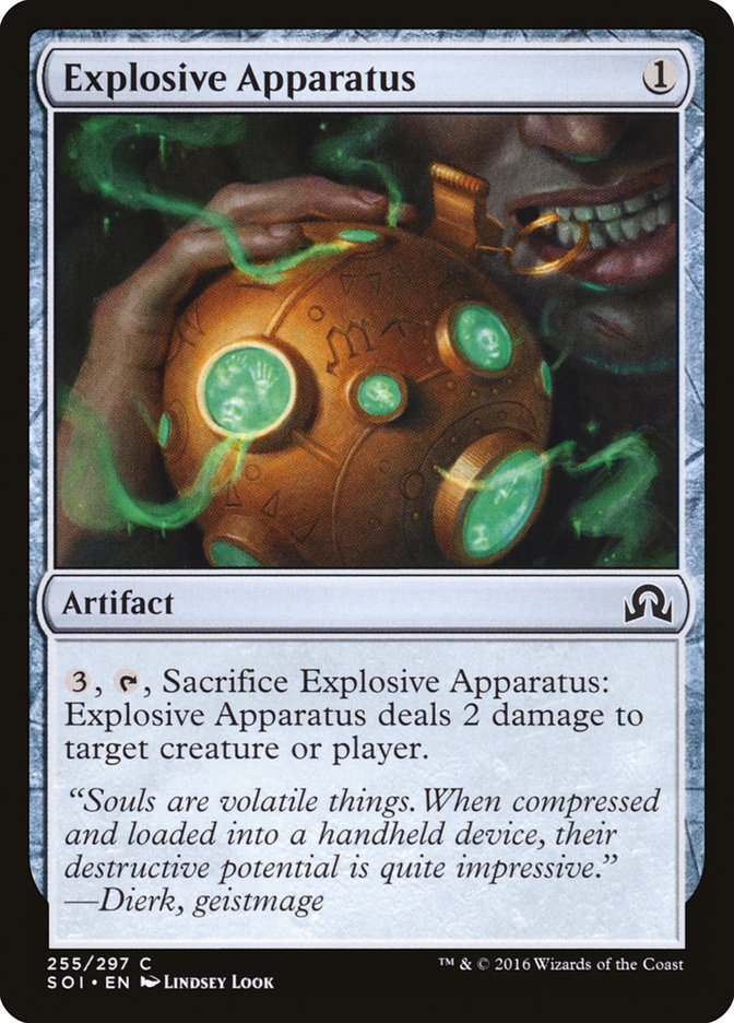 Explosive Apparatus [Shadows over Innistrad] | Good Games Adelaide SA