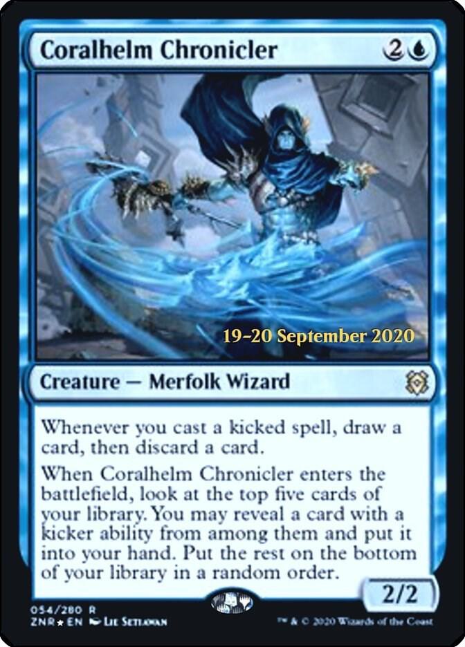 Coralhelm Chronicler 54 (Prerelease Cards)  - Foil | Good Games Adelaide SA