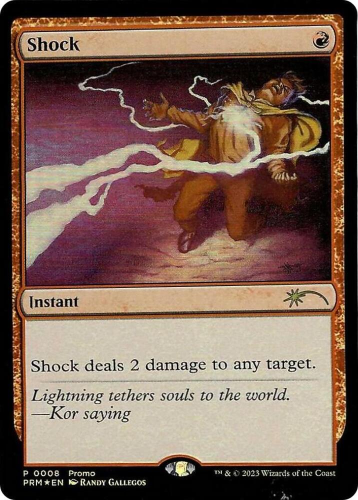 Shock Graphic Novel Insert 8 (Media Promos)  - Foil | Good Games Adelaide SA