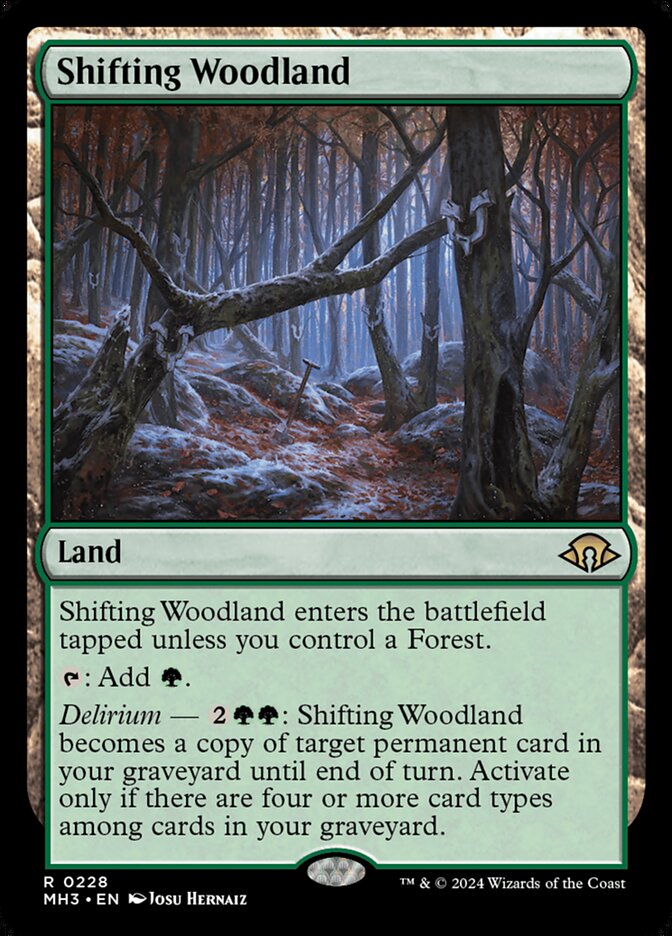 Shifting Woodland 228 (Modern Horizons 3)  - Foil | Good Games Adelaide SA