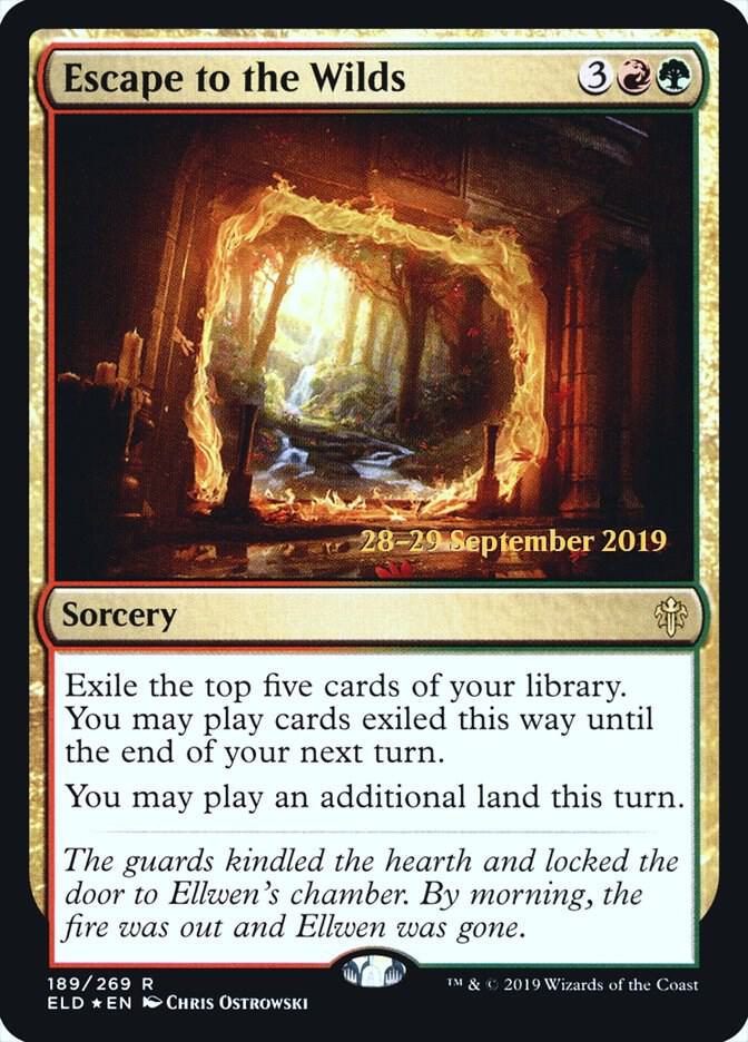 Escape to the Wilds 189 (Prerelease Cards)  - Foil | Good Games Adelaide SA