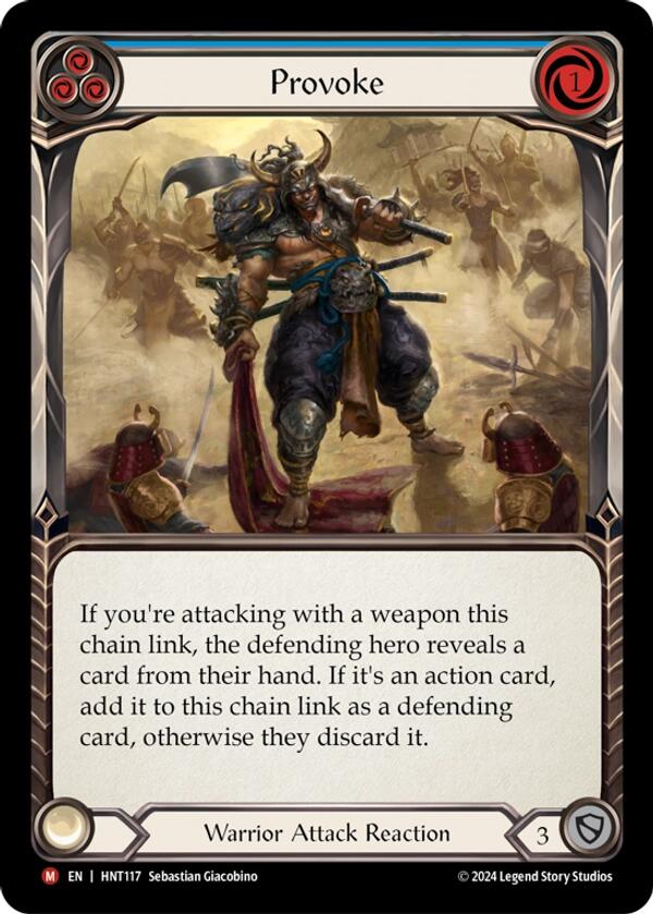 Provoke [HNT117] (The Hunted)  Rainbow Foil | Good Games Adelaide SA