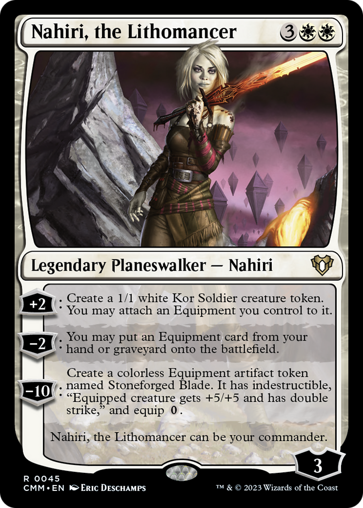 Nahiri, the Lithomancer [Commander Masters] | Good Games Adelaide SA