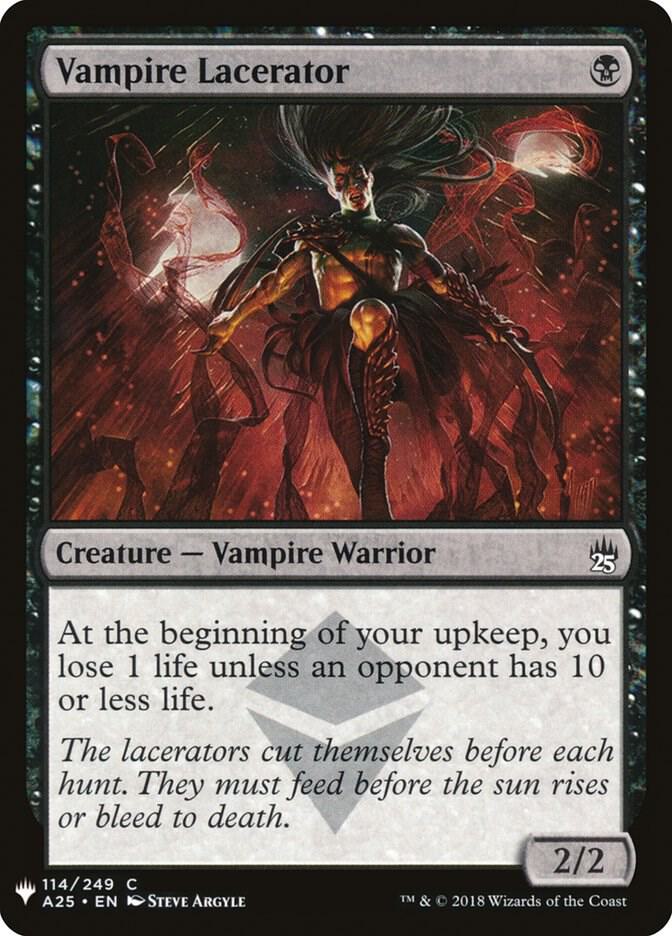Vampire Lacerator 114 (The List Reprints)  | Good Games Adelaide SA