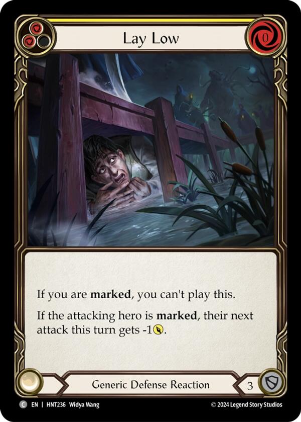 Lay Low [HNT236] (The Hunted)  Rainbow Foil | Good Games Adelaide SA