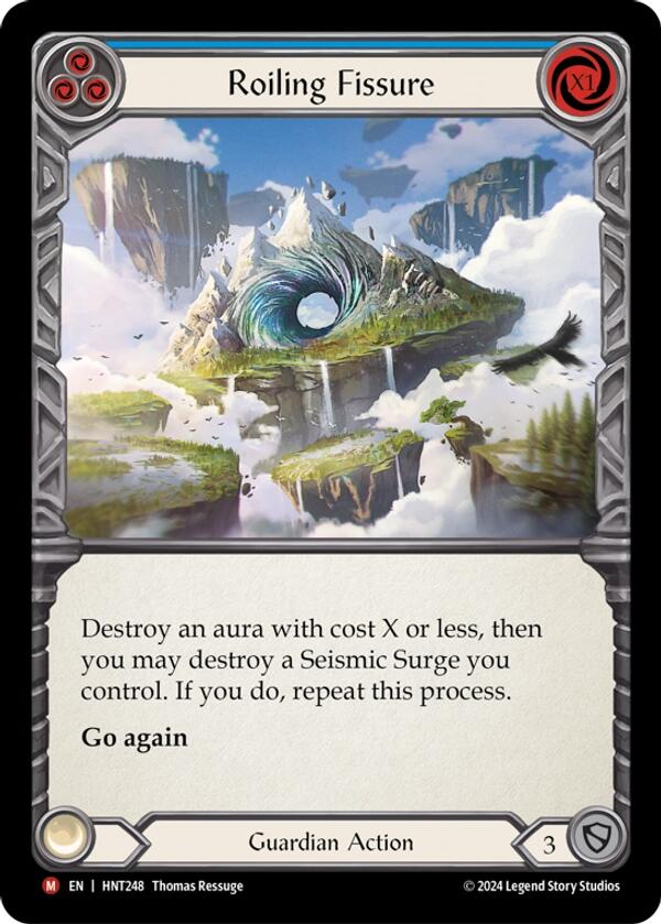 Roiling Fissure [HNT248] (The Hunted)  Rainbow Foil | Good Games Adelaide SA