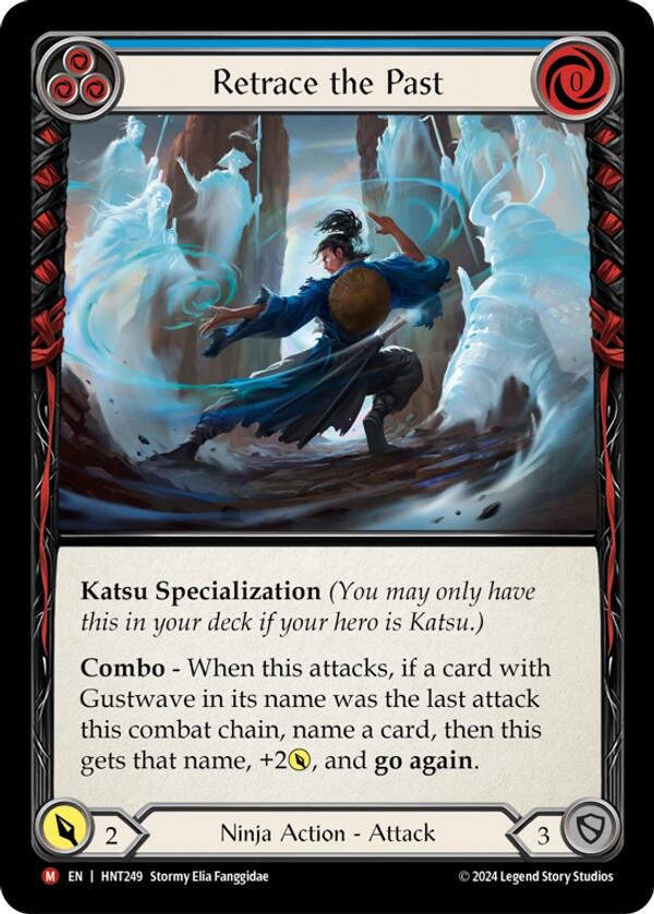 Retrace the Past [HNT249] (The Hunted)  Rainbow Foil | Good Games Adelaide SA