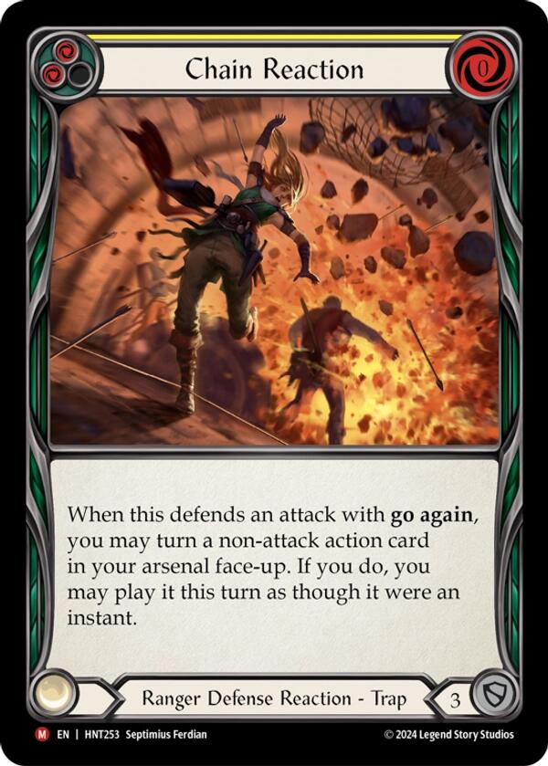 Chain Reaction [HNT253] (The Hunted)  Rainbow Foil | Good Games Adelaide SA