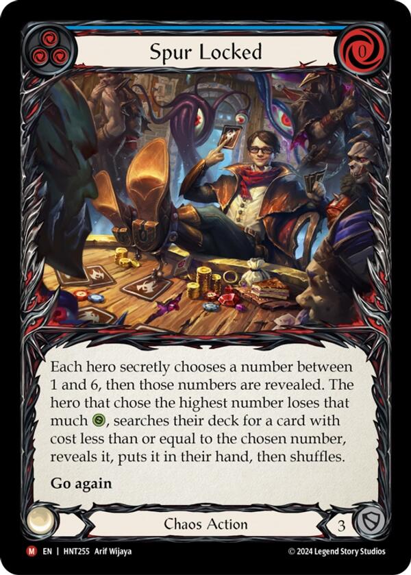 Spur Locked [HNT255] (The Hunted)  Rainbow Foil | Good Games Adelaide SA