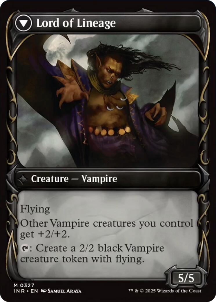 Bloodline Keeper // Lord of Lineage (Showcase) [Innistrad Remastered] | Good Games Adelaide SA