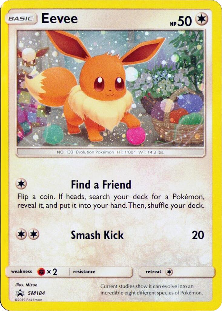 Eevee (SM184) (Cosmos Holo) [Sword & Shield: Black Star Promos] | Good Games Adelaide SA