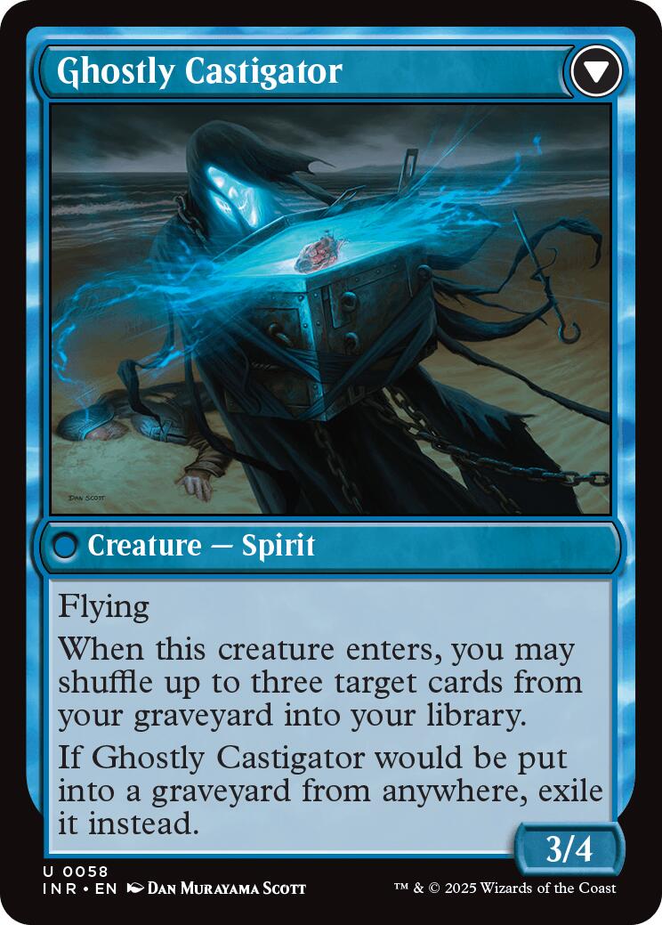 Covetous Castaway // Ghostly Castigator [Innistrad Remastered] | Good Games Adelaide SA