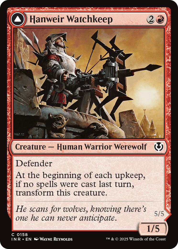 Hanweir Watchkeep // Bane of Hanweir [Innistrad Remastered] | Good Games Adelaide SA