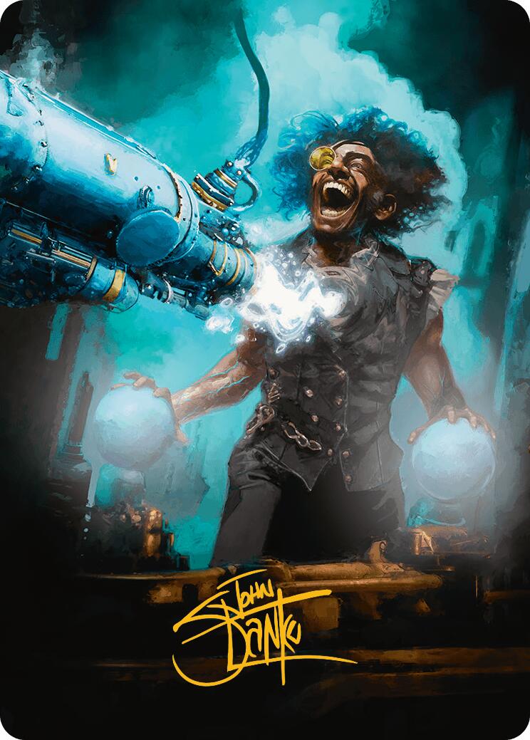 Laboratory Maniac Art Card (Gold-Stamped Signature) [Innistrad Remastered Art Series] | Good Games Adelaide SA