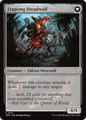 Smoldering Werewolf // Erupting Dreadwolf [Innistrad Remastered] | Good Games Adelaide SA