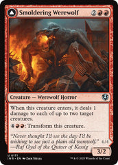 Smoldering Werewolf // Erupting Dreadwolf [Innistrad Remastered] | Good Games Adelaide SA