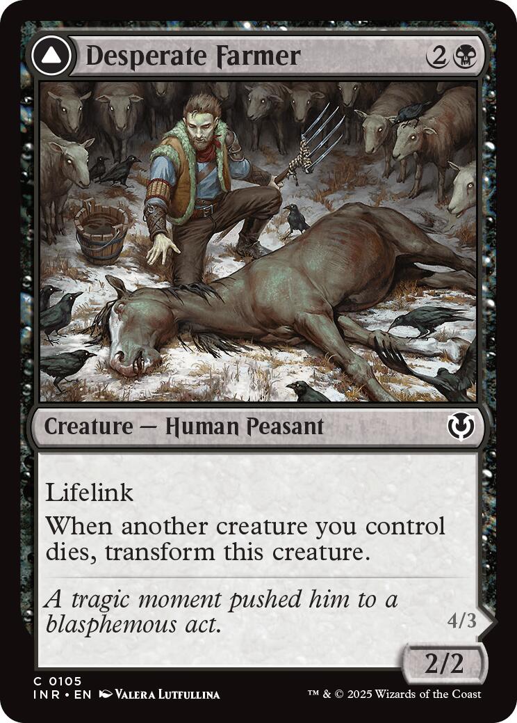 Desperate Farmer // Depraved Harvester [Innistrad Remastered] | Good Games Adelaide SA