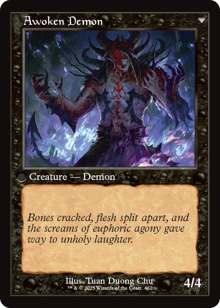 Ecstatic Awakener // Awoken Demon (Retro Frame) [Innistrad Remastered] | Good Games Adelaide SA