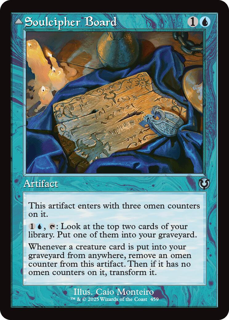 Soulcipher Board // Cipherbound Spirit (Retro Frame) [Innistrad Remastered] | Good Games Adelaide SA