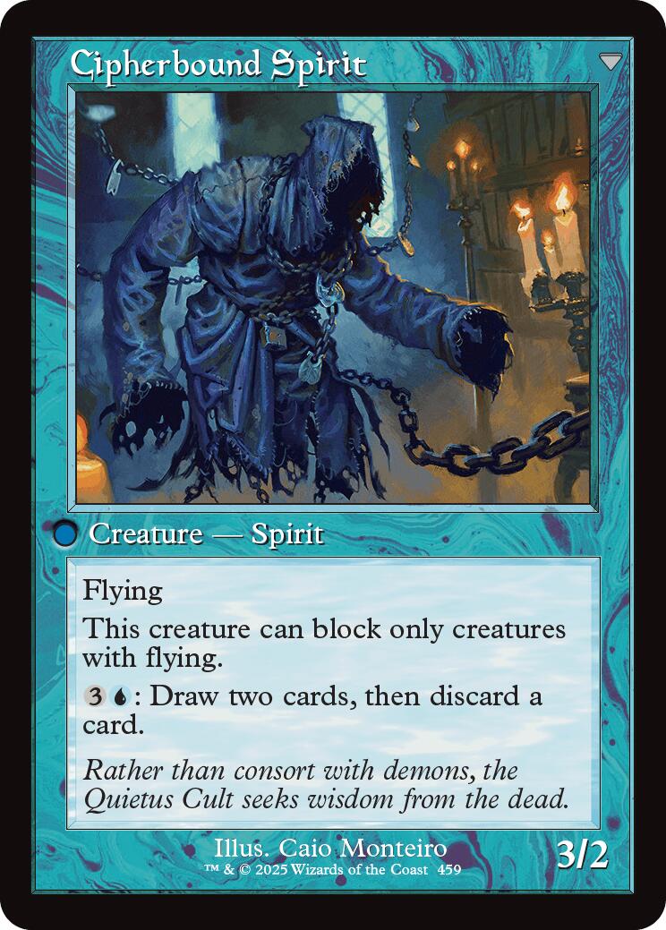 Soulcipher Board // Cipherbound Spirit (Retro Frame) [Innistrad Remastered] | Good Games Adelaide SA