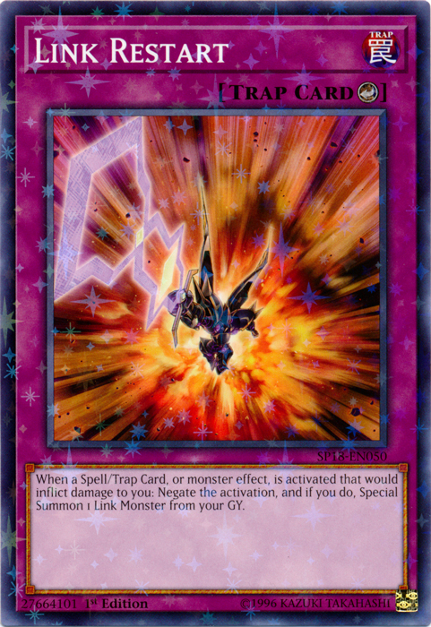 Link Restart [SP18-EN050] Starfoil Rare | Good Games Adelaide SA