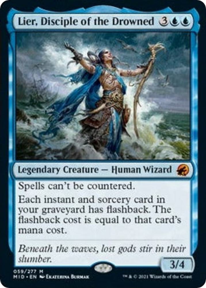 Lier Disciple of the Drowned 59 (Innistrad: Midnight Hunt)  - Foil | Good Games Adelaide SA