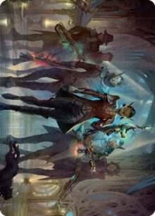 Familys Favor Art Card 61 (Art Series: Streets of New Capenna)  | Good Games Adelaide SA