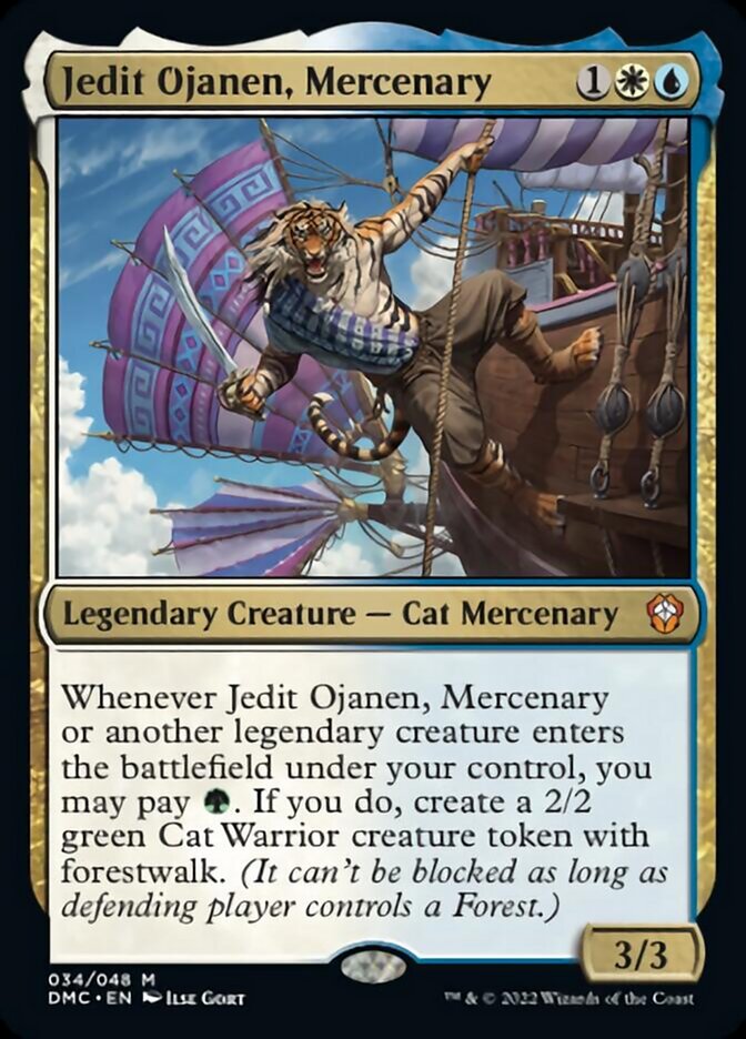 Jedit Ojanen, Mercenary [Dominaria United Commander] | Good Games Adelaide SA