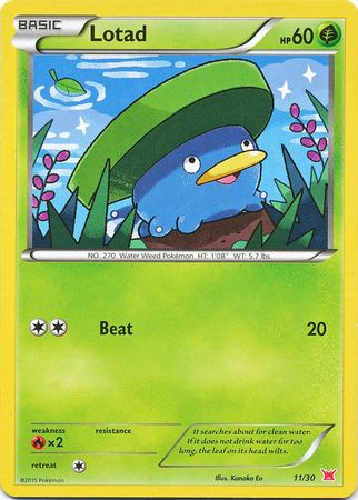 Lotad (11/30) [XY: Trainer Kit 2 - Latias] | Good Games Adelaide SA