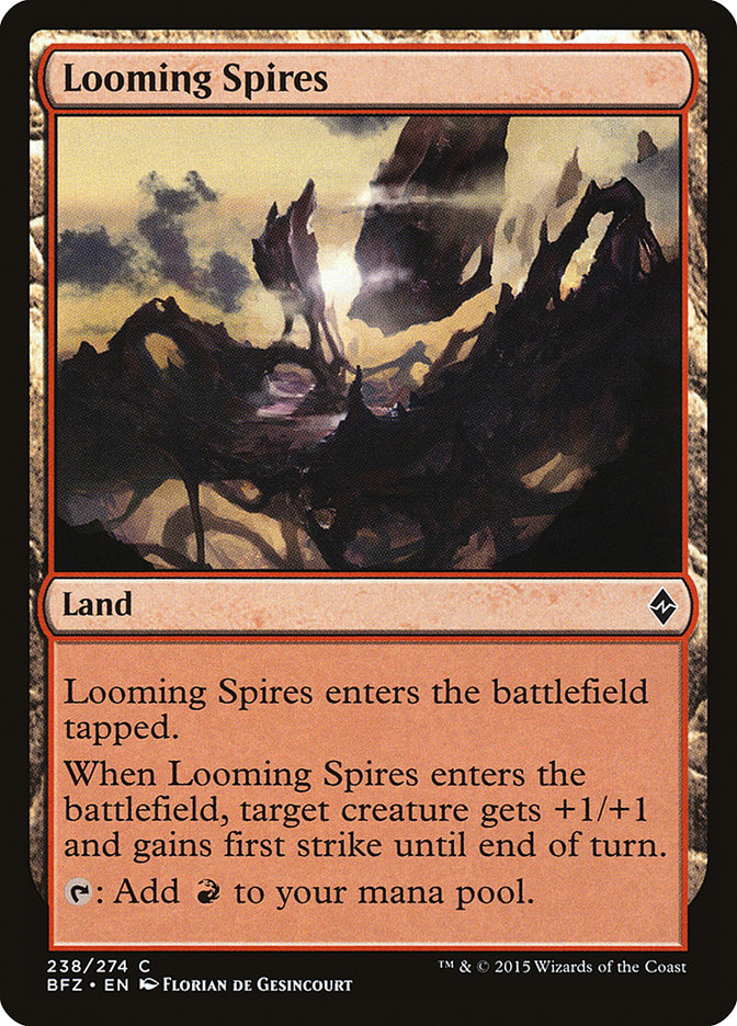 Looming Spires [Battle for Zendikar] | Good Games Adelaide SA