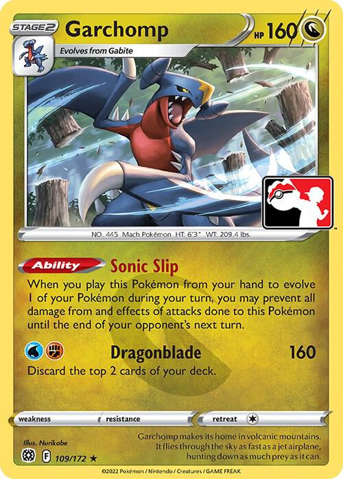 Garchomp Series 2 109/172 (Prize Pack Series Cards)  | Good Games Adelaide SA