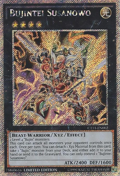Bujintei Susanowo [CT11-EN002] Secret Rare | Good Games Adelaide SA