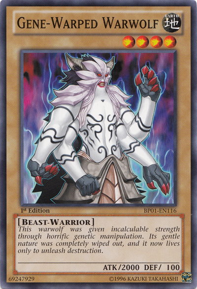 Gene-Warped Warwolf [BP01-EN116] Common | Good Games Adelaide SA