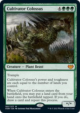 Cultivator Colossus 195 (Innistrad: Crimson Vow)  - Foil | Good Games Adelaide SA