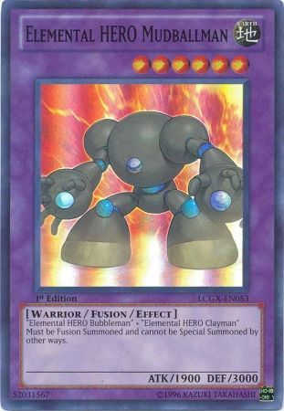 Elemental HERO Mudballman [LCGX-EN053] Super Rare | Good Games Adelaide SA