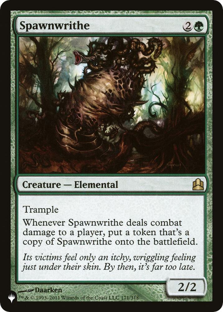 Spawnwrithe 171/318 (The List Reprints)  | Good Games Adelaide SA
