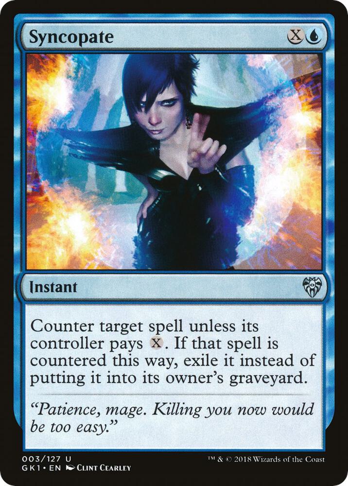 Syncopate 3 (Guilds of Ravnica: Guild Kits)  | Good Games Adelaide SA