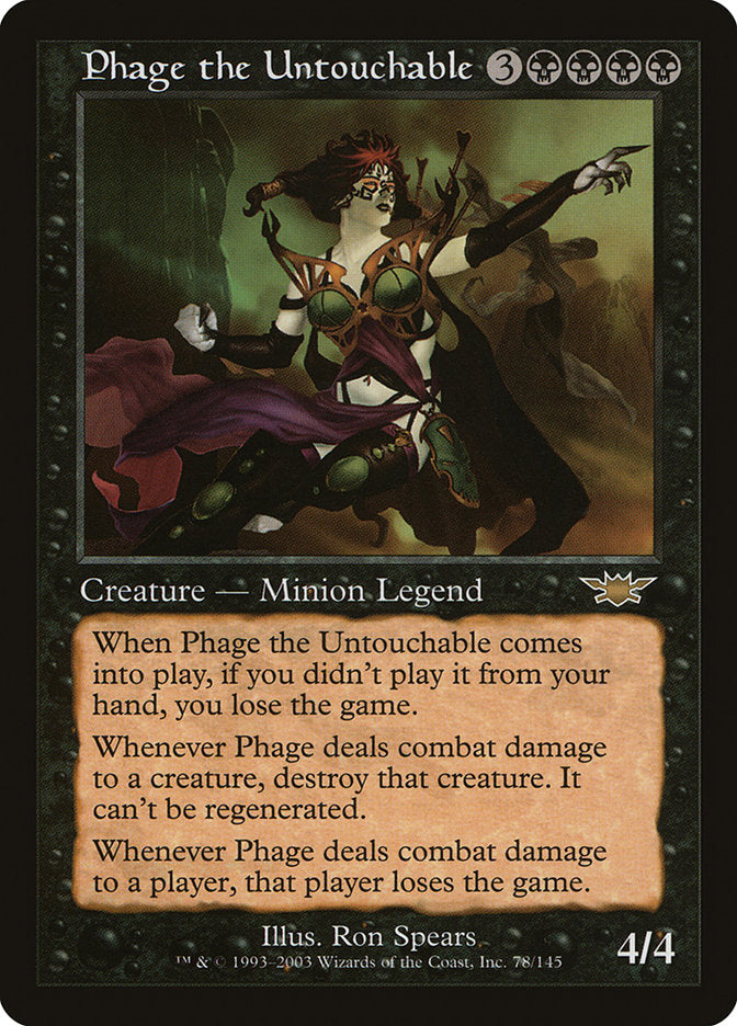Phage the Untouchable [Legions] | Good Games Adelaide SA
