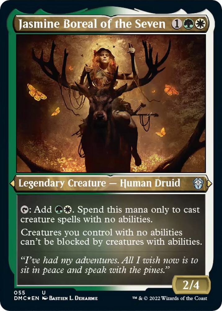 Jasmine Boreal of the Seven Foil Etched 55 (Commander: Dominaria United)  - Foil | Good Games Adelaide SA