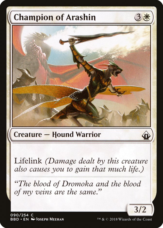 Champion of Arashin 90 (Battlebond)  - Foil | Good Games Adelaide SA