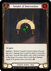 Amulet of Intervention [EVR180] (Everfest)  1st Edition Cold Foil | Good Games Adelaide SA