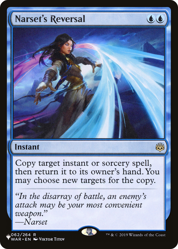 Narset's Reversal [The List Reprints] | Good Games Adelaide SA