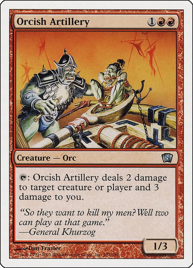 Orcish Artillery 207 (8th Edition)  - Foil | Good Games Adelaide SA