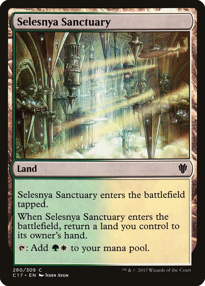 Selesnya Sanctuary [Commander 2017] | Good Games Adelaide SA