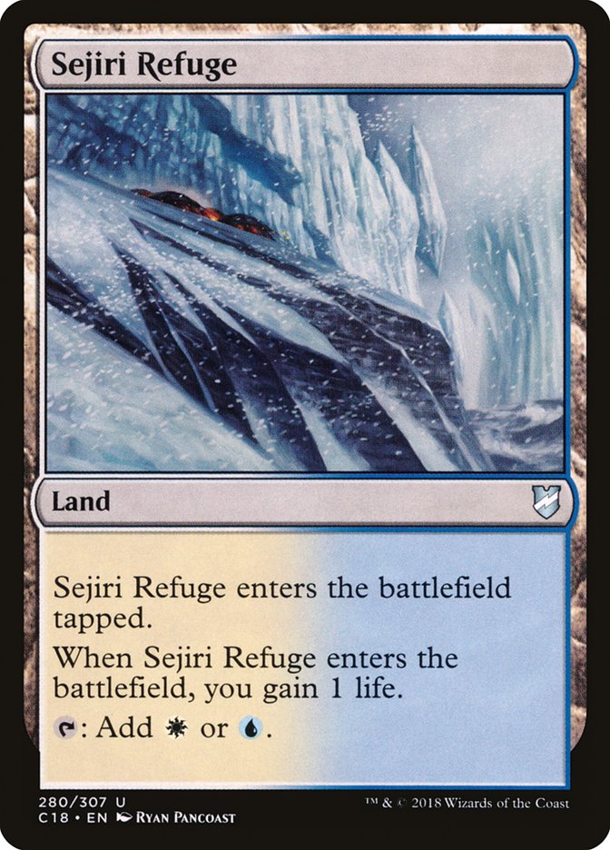 Sejiri Refuge [Commander 2018] | Good Games Adelaide SA