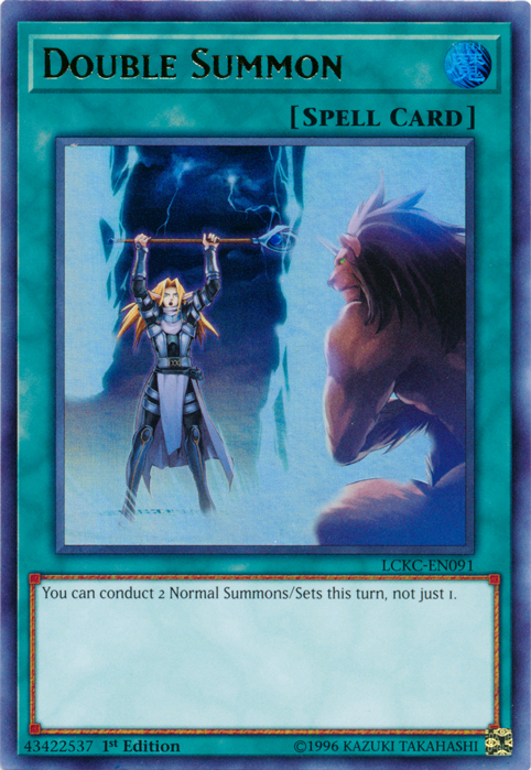 Double Summon [LCKC-EN091] Ultra Rare | Good Games Adelaide SA