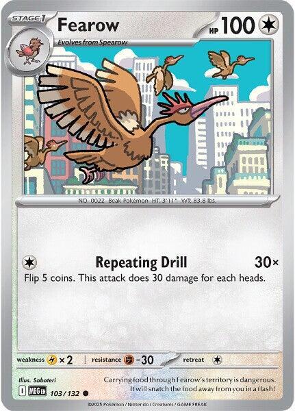 Fearow 103/132 (ME01: Mega Evolution)  | Good Games Adelaide SA