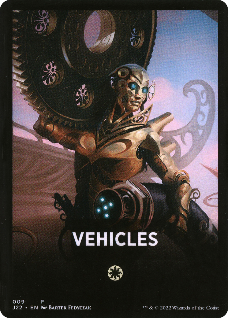 Vehicles Theme Card [Jumpstart 2022 Front Cards] | Good Games Adelaide SA