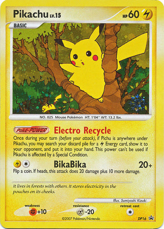Pikachu (DP16) [Countdown Calendar Promos] | Good Games Adelaide SA